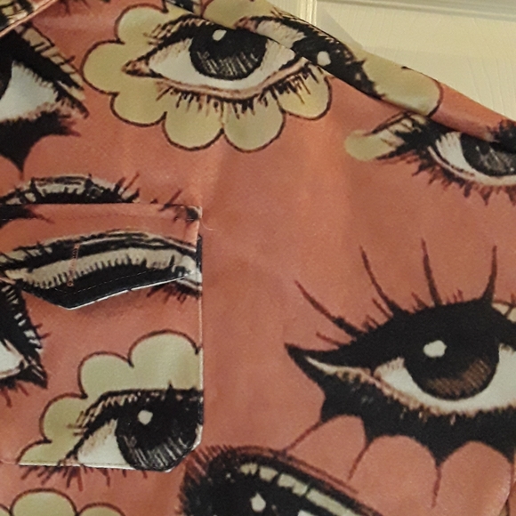 Breathe taking uniform style HANDMADE Italian button shirt - Picture 7 of 10